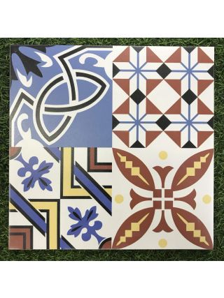 Gạch bông 20x20 phối cảnh trang trí giá rẻ