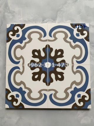 Gạch bông trang trí ốp tường quán cafe 30x30 đẹp 3307