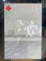 Gạch dán tường 40x80 cm men bóng xám vân đá