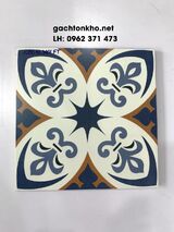 Gạch bông lót quán cafe 30x30 cổ điển