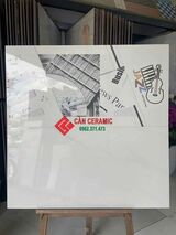 Gạch 40x80 viglacera trắng vân nhẹ 301