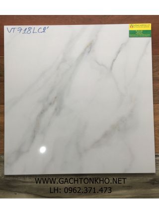 Gạch Lát Nền 60x60 đá bóng kiếng VITTO tồn kho giá rẻ VT718