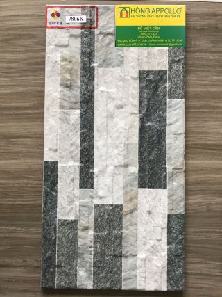 Gạch ốp tường trang trí 20x40 3D cao cấp 9806K
