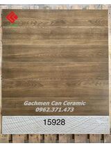 Gạch giả gỗ 15x90 màu óc chó 15928