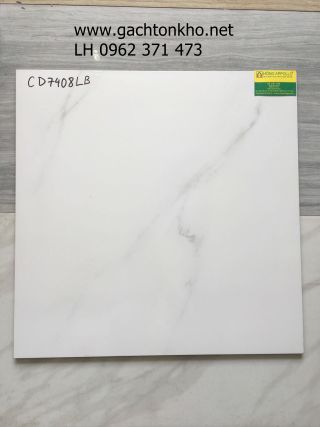 Gạch Men Lát Nền 60x60 bóng kiếng toàn phần giá rẻ tồn kho CD7408