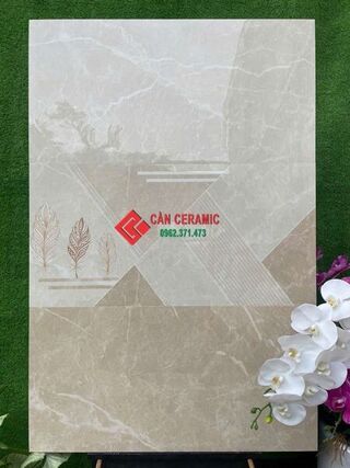 Gạch 40x80 royal màu vàng vân đá 509