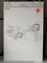 Gạch 40x80 trắng trơn bóng kính ốp tường đẹp