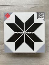 Gạch bông hoa văn hiện đại trang trí