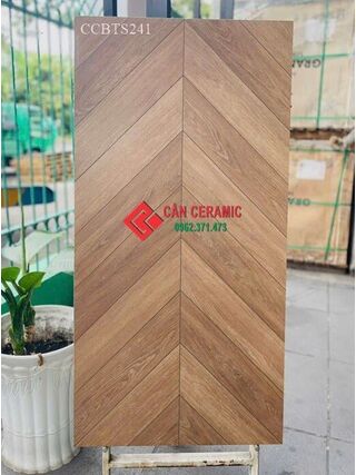 Gạch gỗ xương cá 60x120 Tasa 241