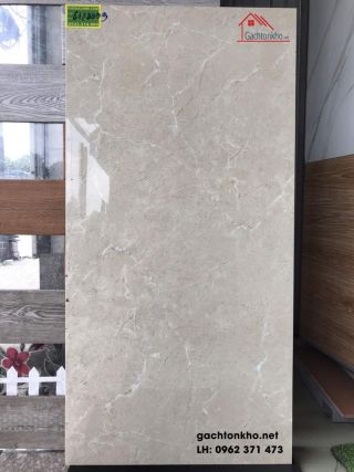 Gạch 60x120 Ý Mỹ vân đá vàng kem