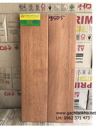 Gạch lát nền giả gỗ 15x60 PRIME tồn kho giá rẻ 9505