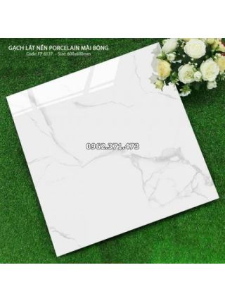 Gạch trắng khói 60x60 bóng kiếng ốp lát