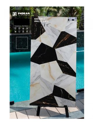 Gạch 60x120 bóng kiếng trang trí