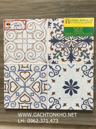 Gạch Bông 30x30 trang trí giá rẻ BO9619