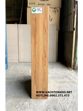 Gạch lát sàn giả gõ 15x80 mới