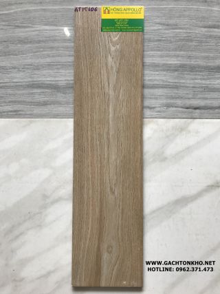 Gạch lát nền giả gỗ 15x60 Viglacera tồn kho cao cấp HP15606
