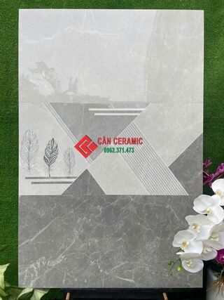 Gạch 40x80 xám vân đá bóng kính Royal 107