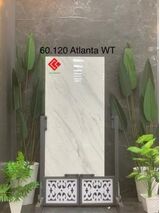 Gạch trắng khói 60x120 Ấn Độ Atlanta WT