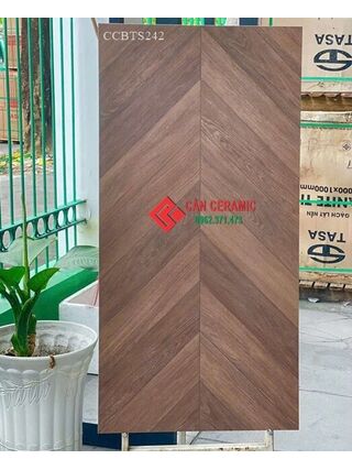 Gạch gỗ xương cá 60x120 Tasa 242