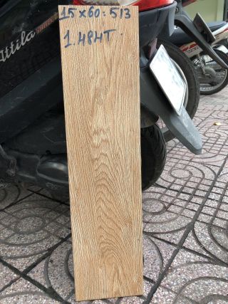 Gạch lát sàn vân gỗ 15x60 prime tồn kho giá rẻ 9513HA