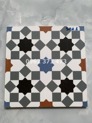 Gạch bông cổ điển trang trí 30x30 3021