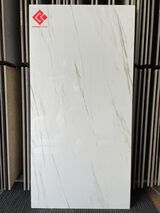 Gạch Ấn độ 60x120 vân mây vàng