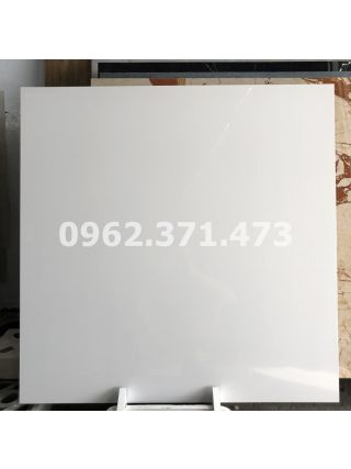 Gạch bóng kiếng 80x80 vân đá nhẹ màu trắng