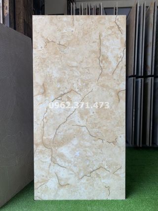 Gạch Trung Quốc 60x120 giả đá nhũ vàng KHL12005