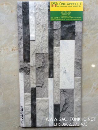 Gạch ốp tường trang trí 20x40 3D cao cấp tồn kho FHS223QV