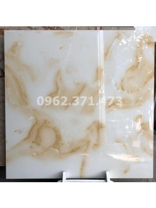 Gạch trung quốc 80x80 vân đá ngọc thạch vàng