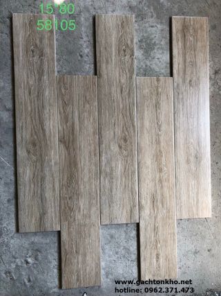 Gạch giả gỗ 15x80 lát phòng khách đẹp