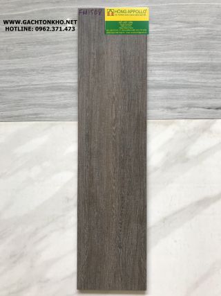 Gạch lát nền giả vân gỗ 15x60 Royal tồn kho cao cấp FM1508