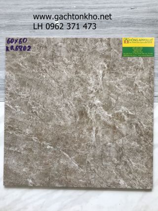 Gạch Lát Nền 60x60 bóng kiếng toàn phần giá rẻ KR6802