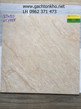 Gạch Lát Nền 80x80 bóng kiếng tồn kho giá rẻ HT1888