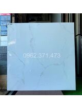 Gạch Trung Quốc 80x80 siêu bóng trắng vân khói AT21G