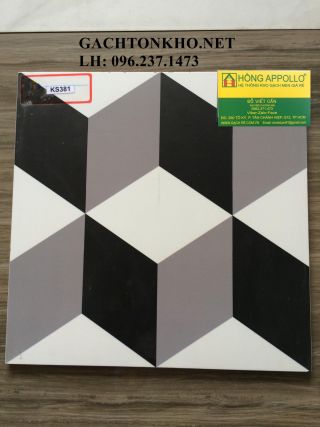 GẠCH BÔNG GIÁ RẺ 30x30 KS381
