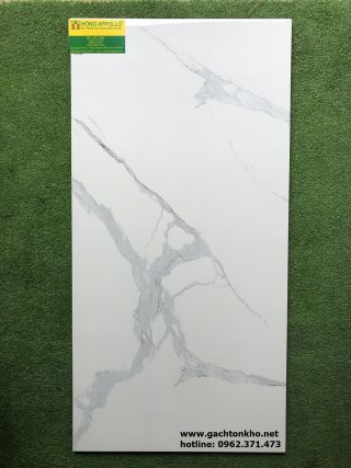 Gạch lát phòng khách 60x120 vân mây cao cấp