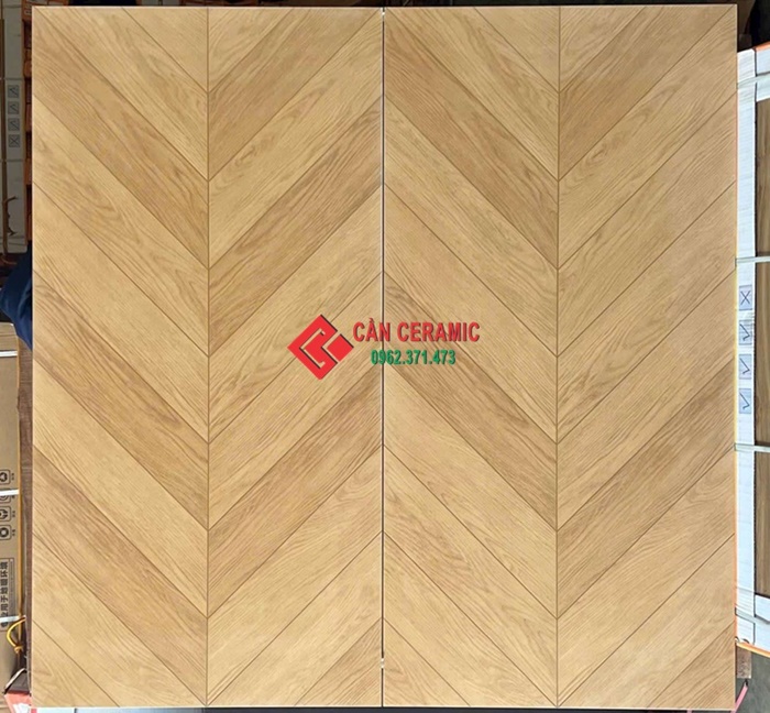 gạch 60x120 v&acirc;n gỗ xương c&aacute; 07 m&agrave;u v&agrave;ng chanh nhạt