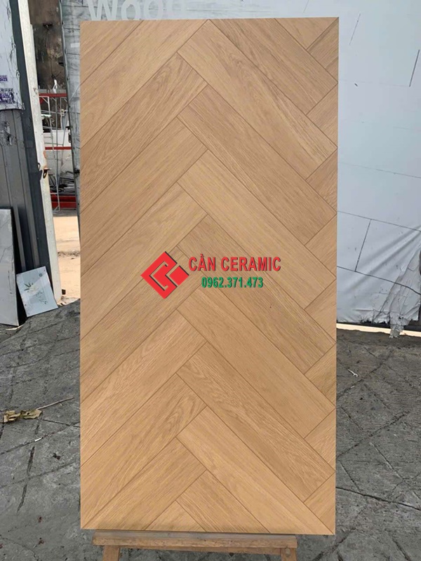gạch gỗ gh&eacute;p 60x120 kiểu xương c&aacute; 