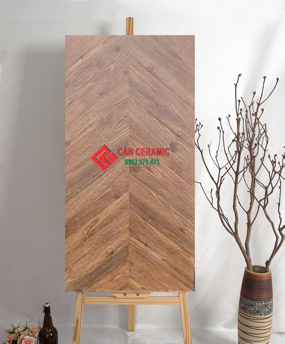 gạch xương c&aacute; 60x120 ấn độ n&acirc;u đậm
