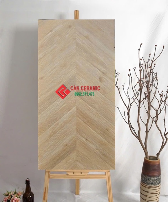 gạch xương c&aacute; 60x120 Ấn độ v&agrave;ng nhạt
