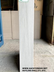 Gạch giả gỗ cao cấp 15x80 xám trắng