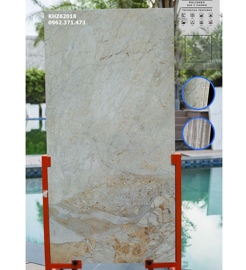 Gạch bóng kiếng 60x120 vân đá 3D