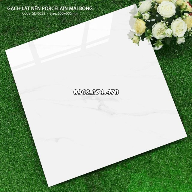 gạch lát nhà khách 60x60 bóng kiếng