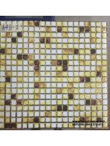 Gạch nhũ vàng trang trí caro 30x30 2538