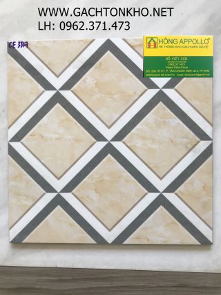 GẠCH LÁT NỀN NHÀ TẮM 30x30 CARO VÀNG TỒN KHO CE3317