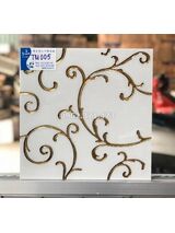 Gạch nhũ vàng 30x30 hoa văn 005