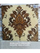 Gạch nhũ vàng bông hoa 30x30 ms59