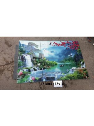 Gạch tranh 3D phong thủy mới