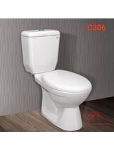 Bàn Cầu 2 Khối Ceravi cao cấp  - C306
